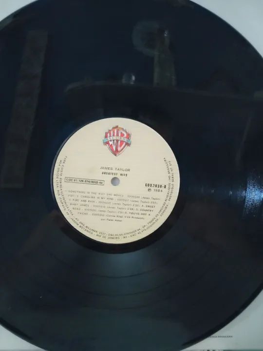 LP JAMES TAYLOR GREATEST HITS 1984 - Foto 2