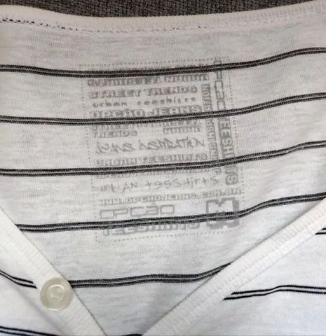 Camisa Manga Comprida Opção Gola V Tamanho: M - Foto 2