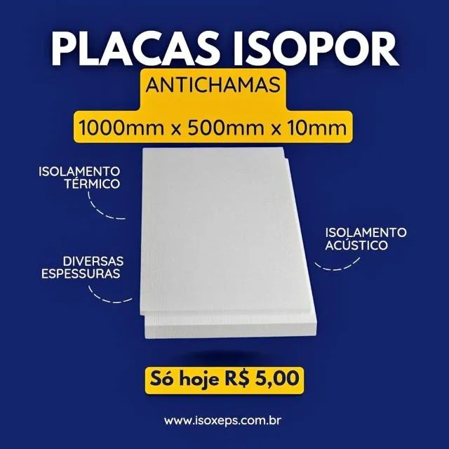 Soluções com isopor eps