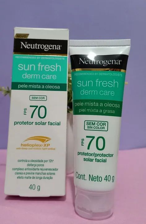 Protetor Solar Neutrogena Sem cor FPS70