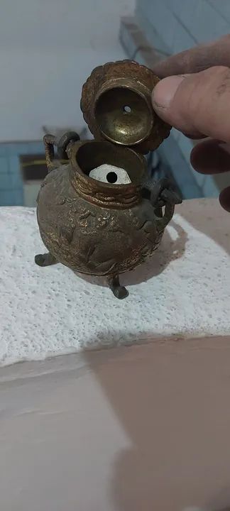 Caldeirão pequeno antigo - Foto 6