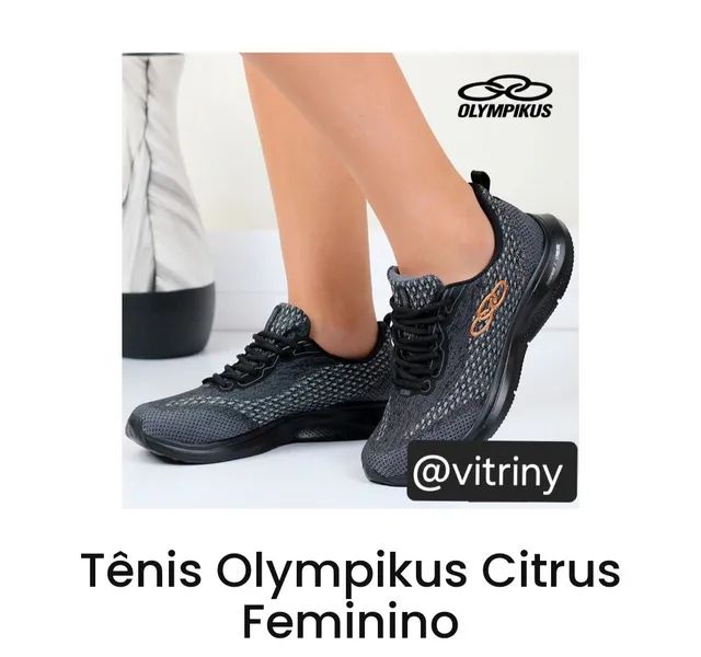 LINDO TÊNIS OLYMPIKUS FEMININO ORIGINAL R$165.00