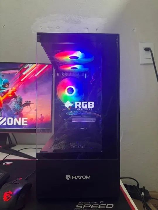 PC Gamer Ryzen 5 4500  16GB  GTX 1650 1 ano de garantia - Foto 2