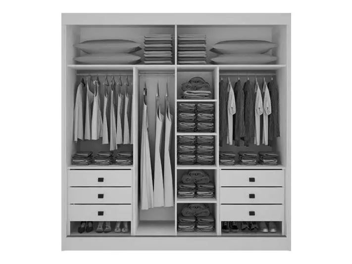 Guarda-Roupa 2 Portas de Correr Bella 100%MDF IMPERDÍVEL a65 - Foto 3