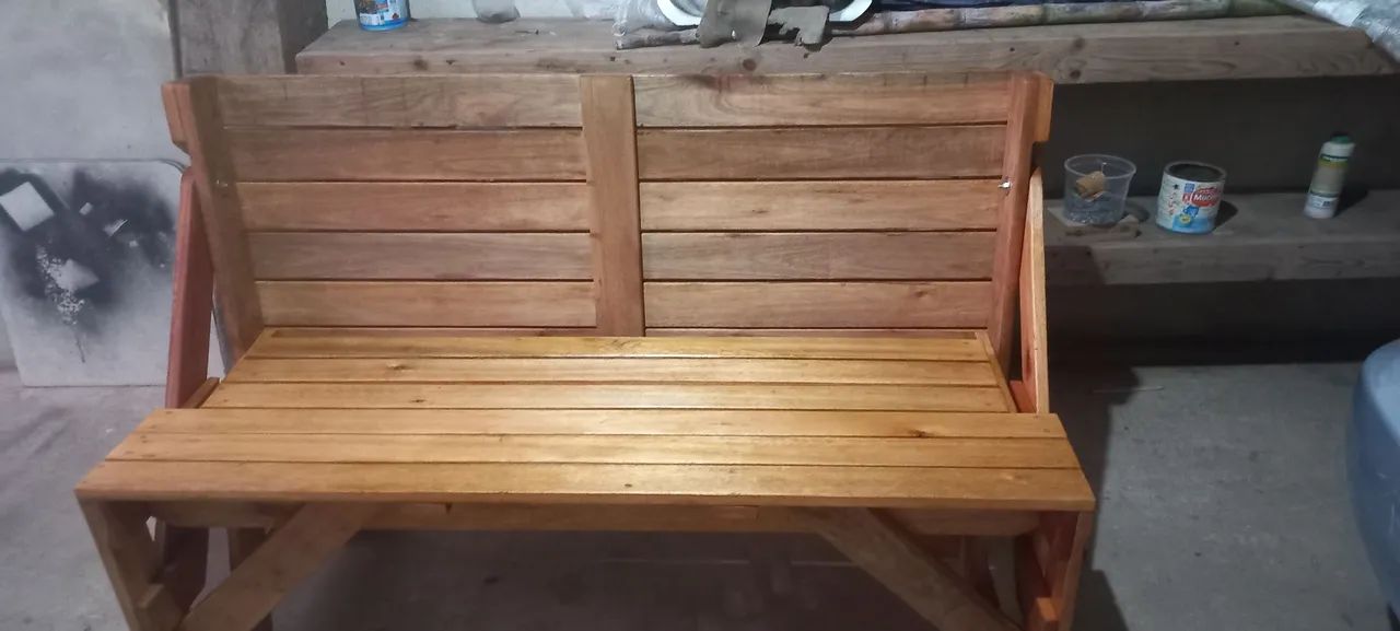Mesa que vira banco - Foto 4