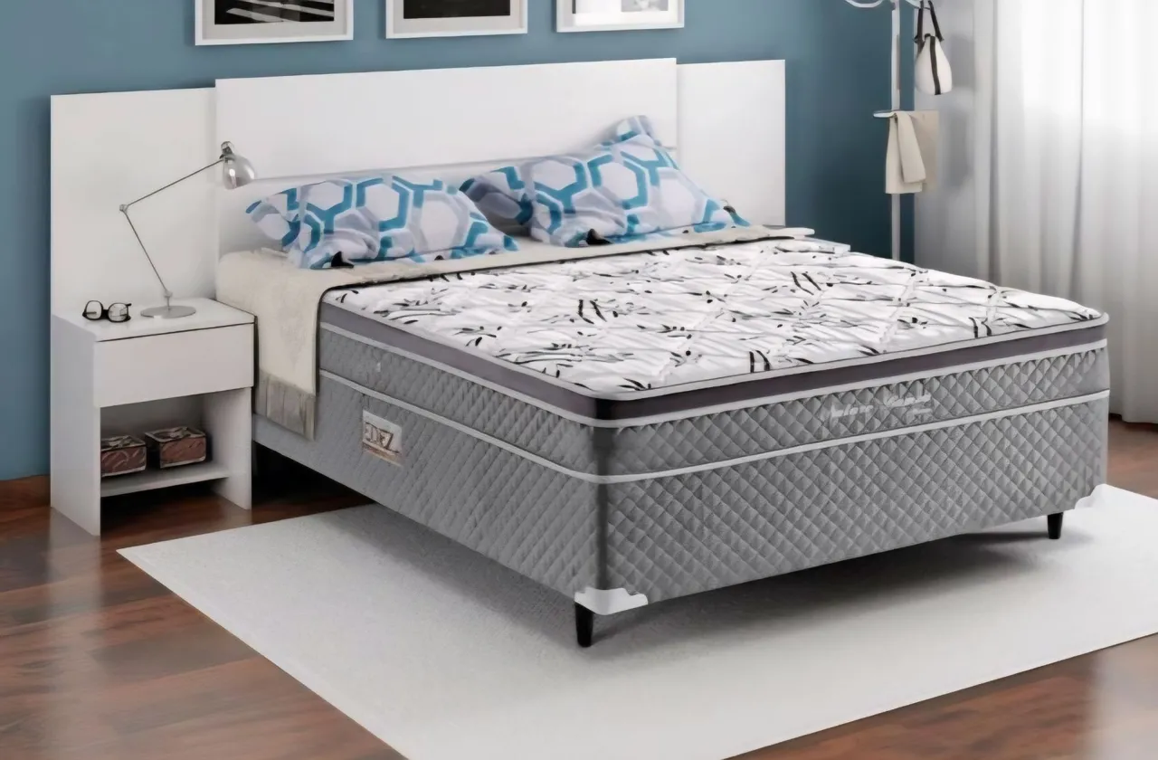 Cama Box Casal Confortável e Elegante