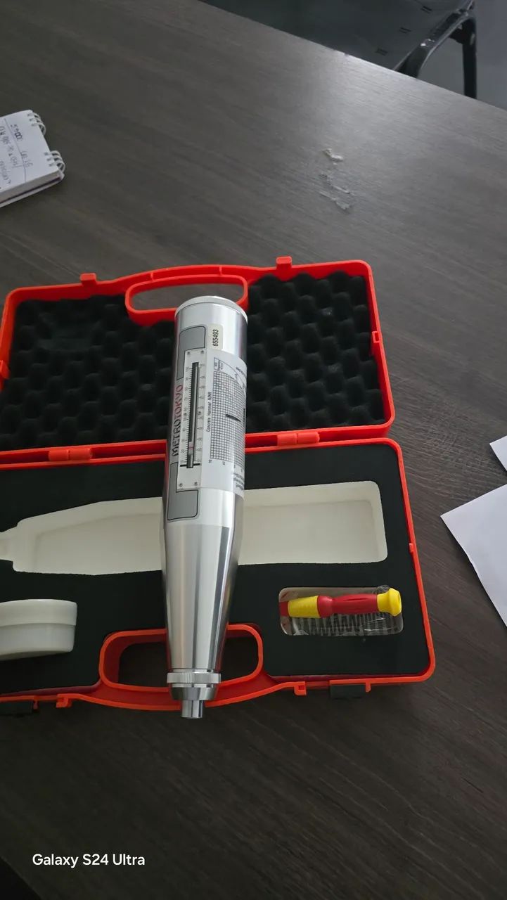 Martelo de dureza esclerometro 