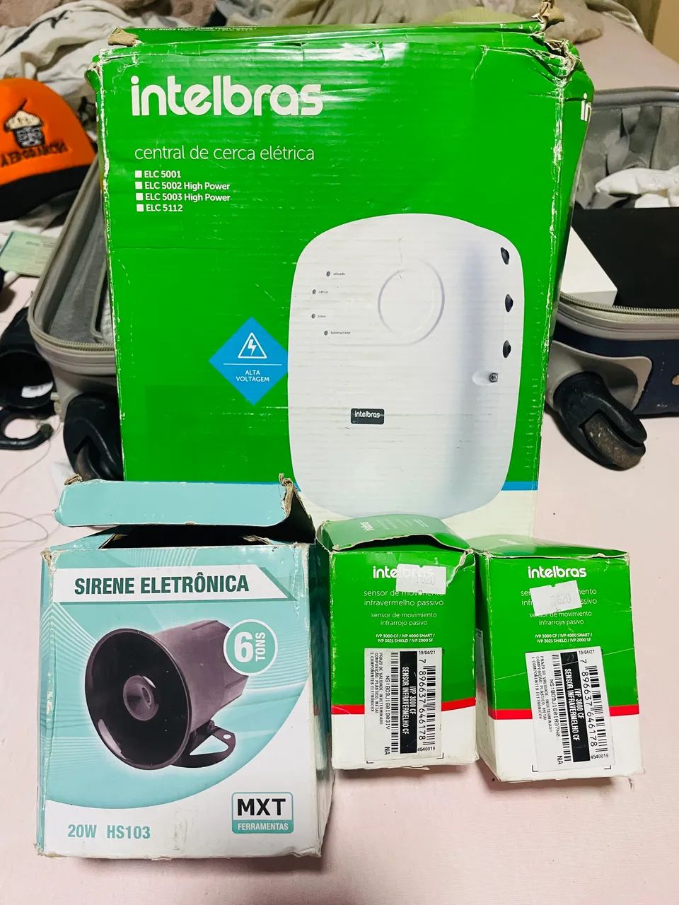 Central cerca eletrica intelbras