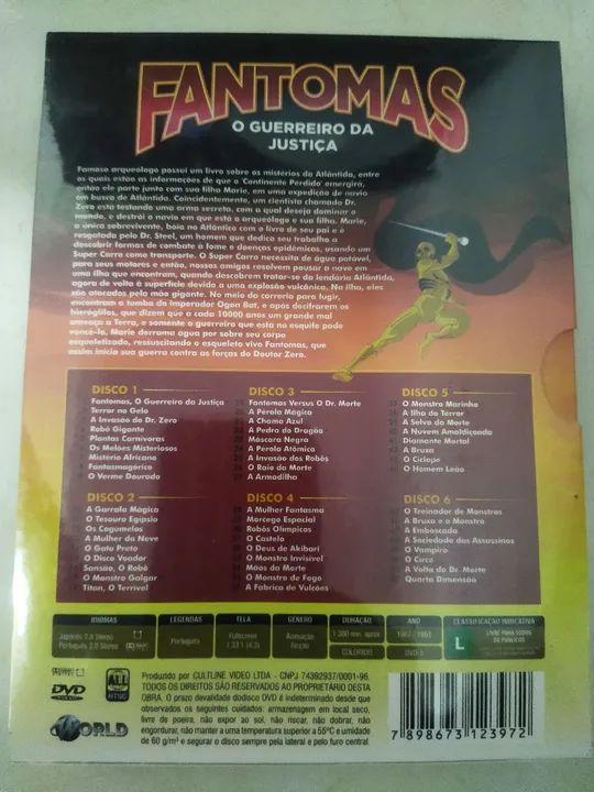 Box Dvd Fantomas - A Série Completa - Foto 2