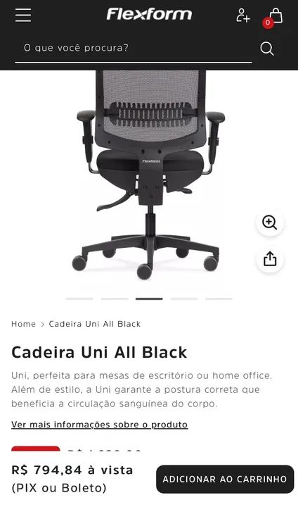 Cadeira de escritório  - Foto 3