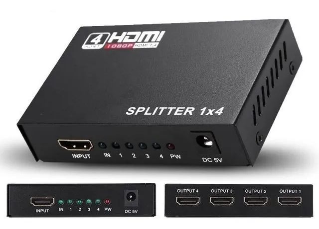 Splitter Divisor Switch Hdmi 1x4 2x1 Full Hd 3d 1080p - Foto 6
