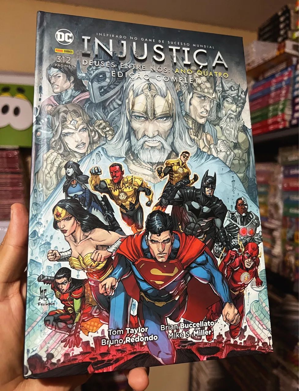 Injustiça Deuses entre nós completa 6 volumes  - Foto 3
