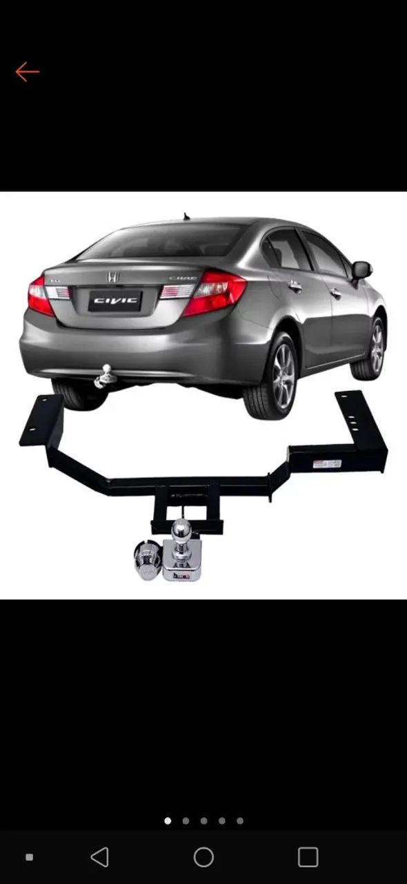 Vendo Engate reboque original para Honda Sedan Ciivic 2015 novo ( *)  - Foto 2