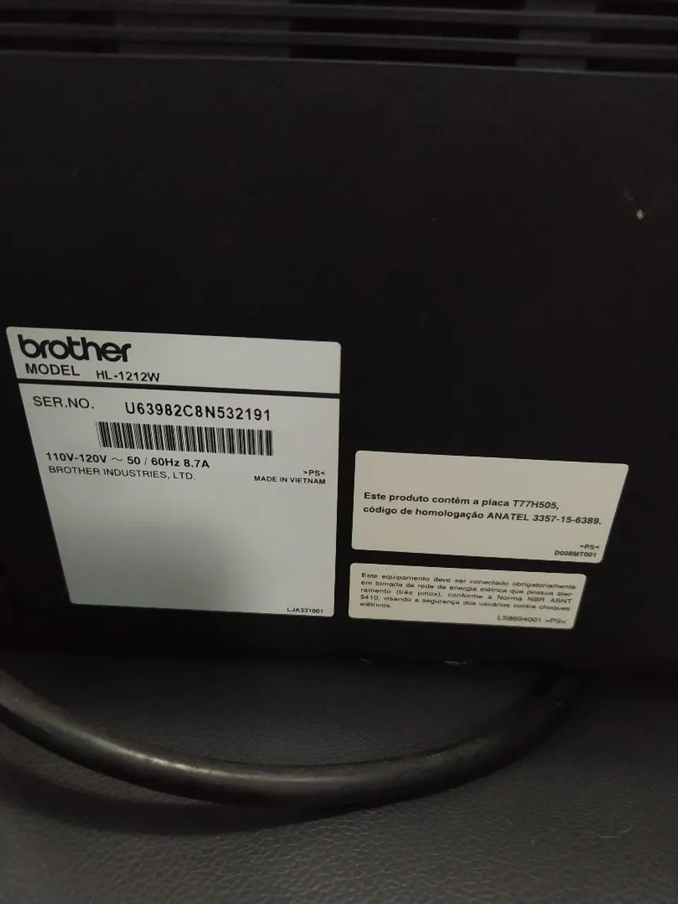 Impressora Laser HL-1212W - Foto 3