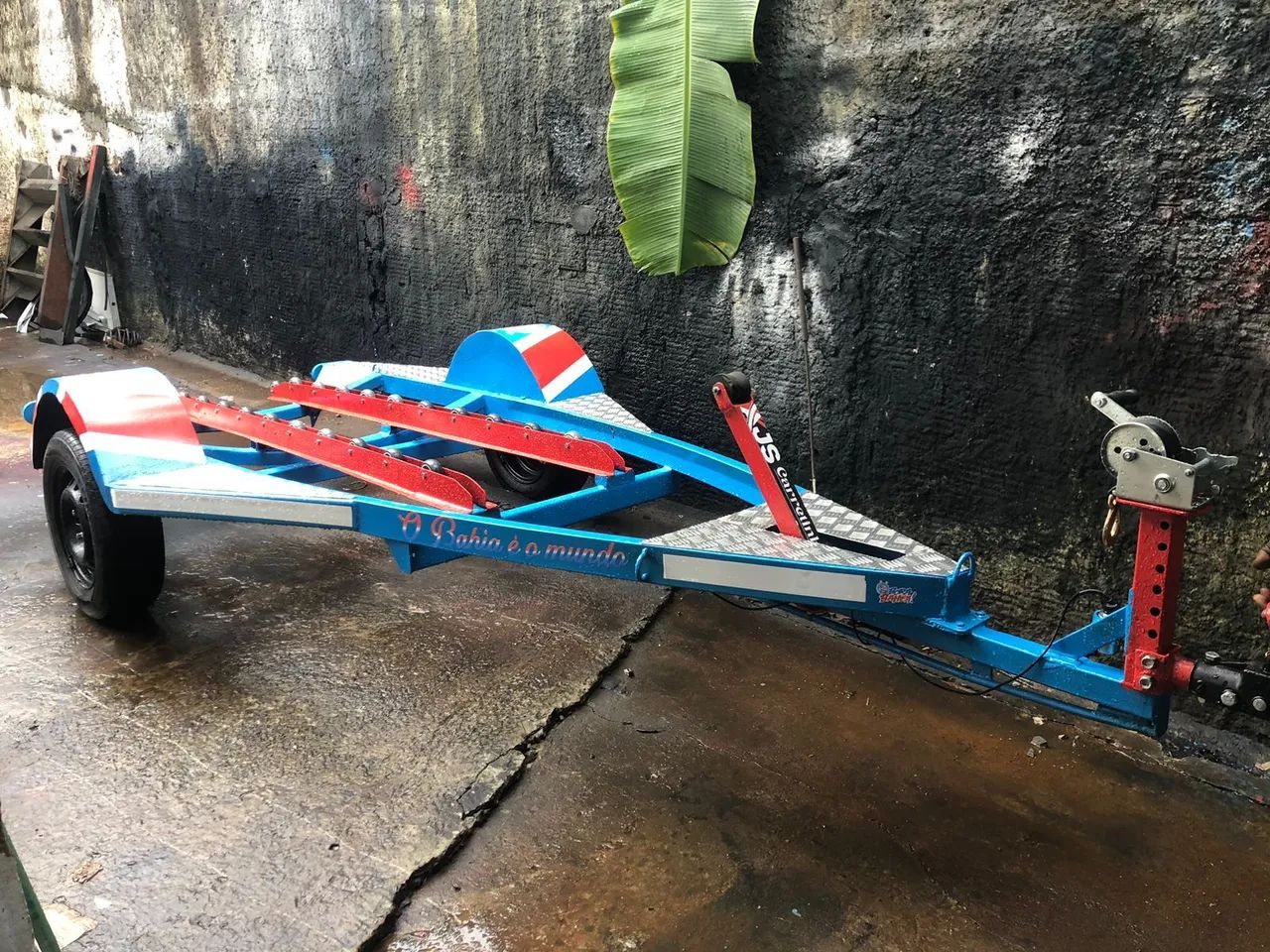 Carretinha reboque para transporte de jet-ski esportivo  - Foto 3