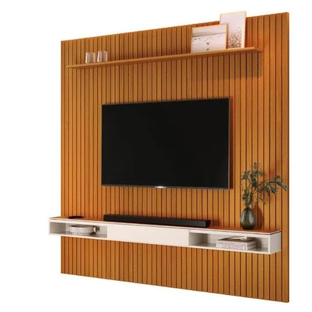 Home Suspenso 2.29m Ripado Para TV Até 75'' Polegadas! Frete e Montagem Grátis. - Foto 2