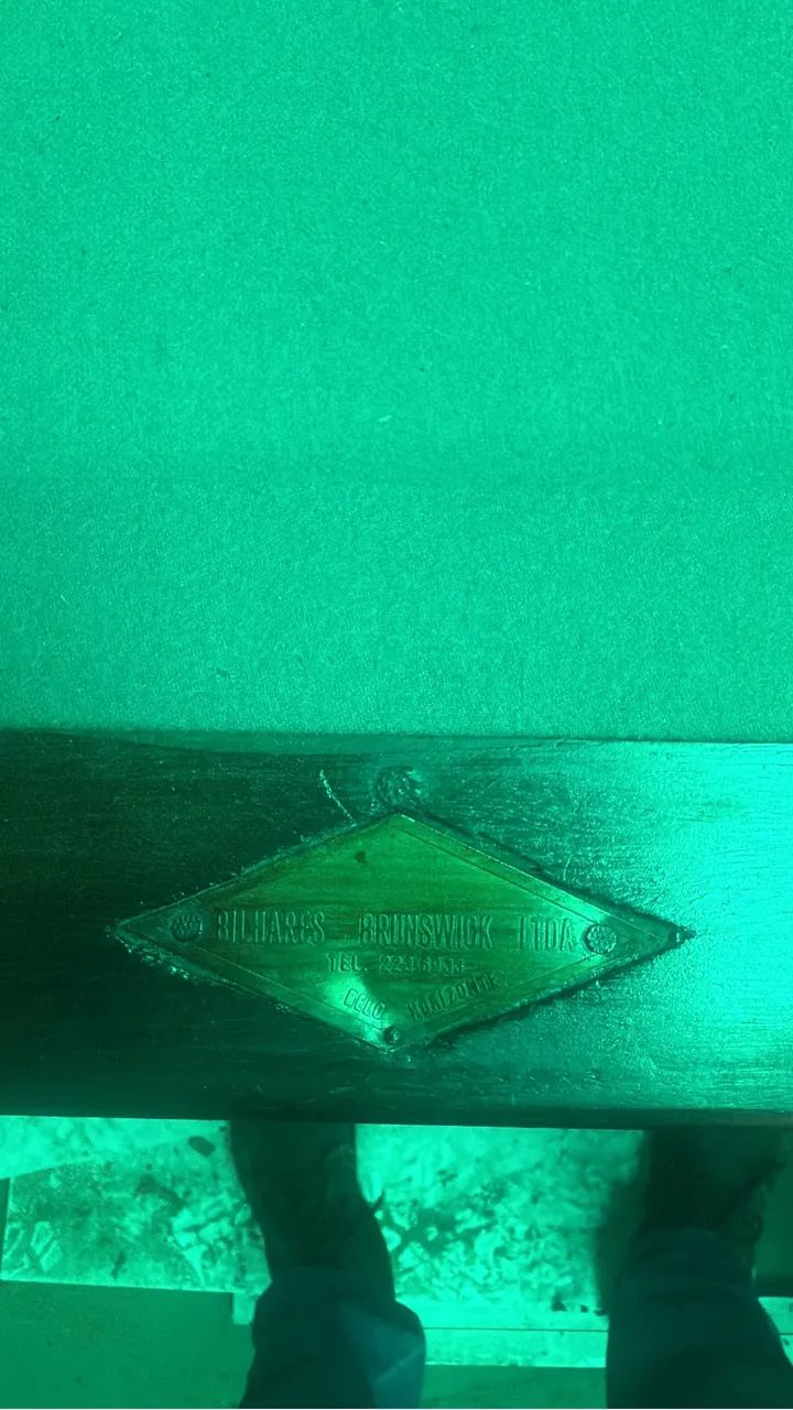 Mesa de Sinucao marca Brunswick original  - Foto 5