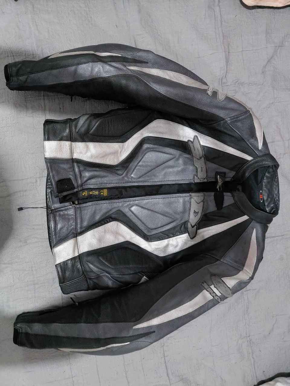 Macacão motociclista de couro - Foto 2