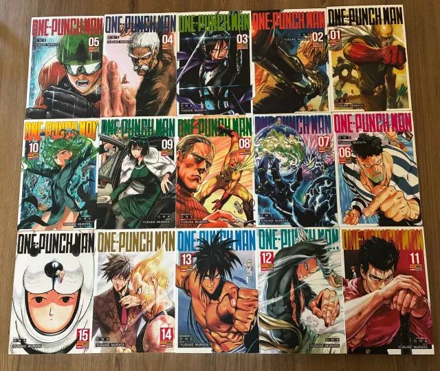 Coleção One-Punch Man 1 ao 15 - Livros e revistas - Capão da