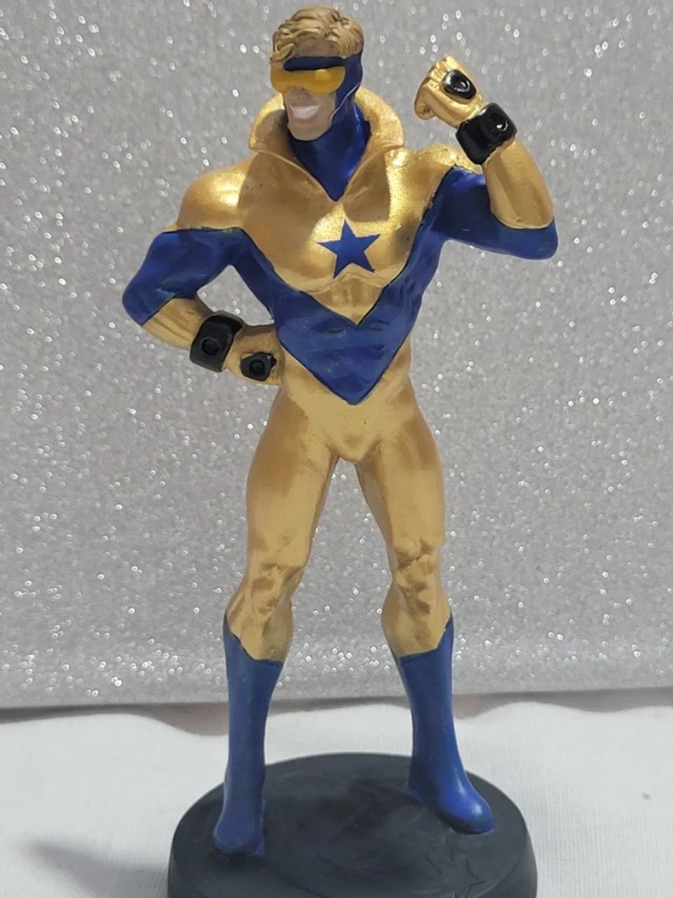 Miniatura Eaglemoss Gladiador Dourado - Edição 18 com caixa e revista - Foto 2