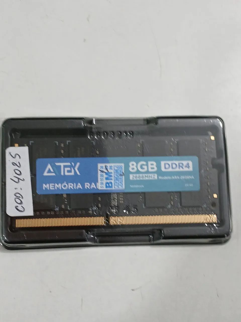 Memória 8gb para notebook 64168576099714123
