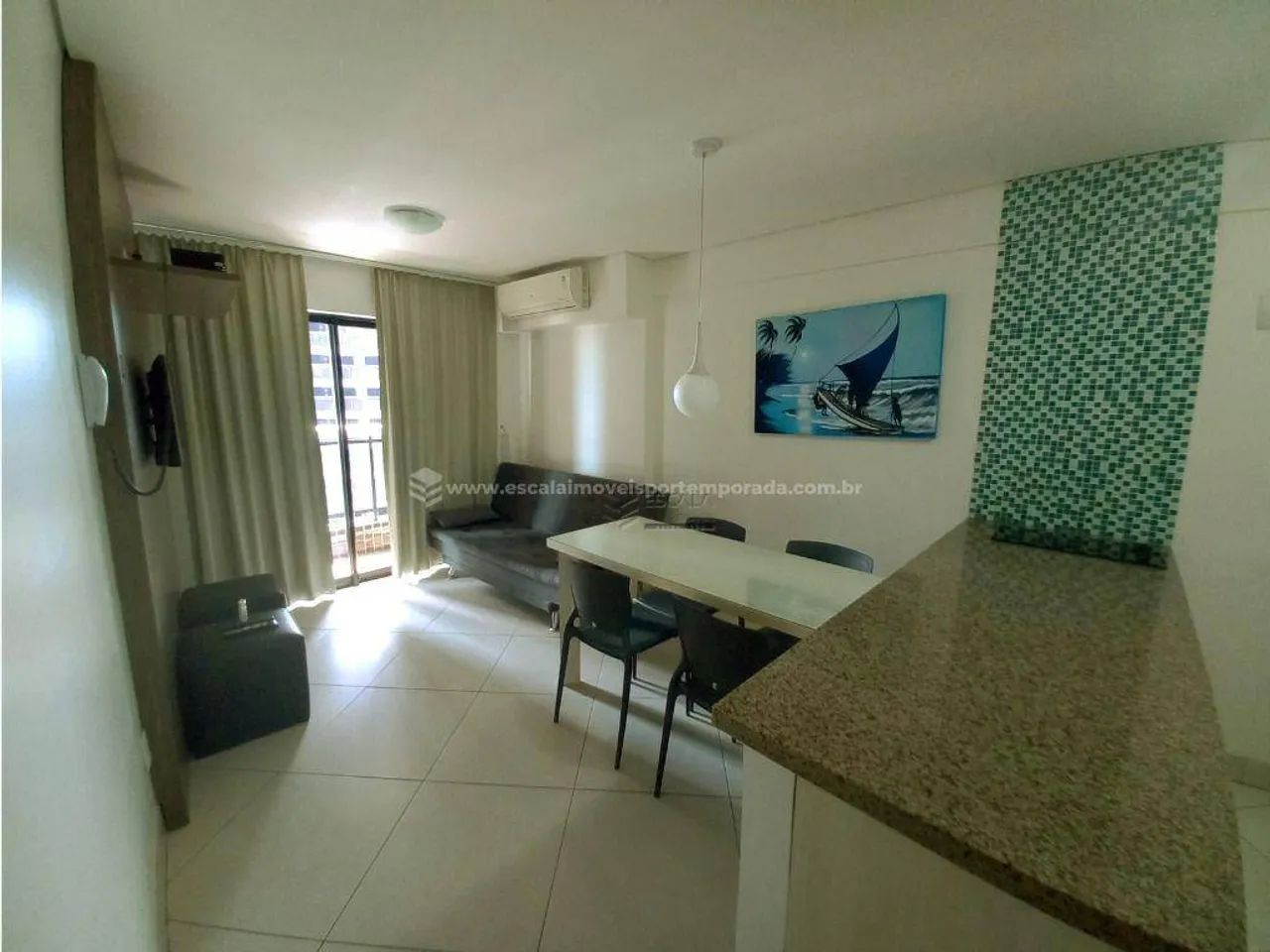 Apartamento para alugar, 45 m² por R$ 200,00/dia - Meireles - Fortaleza/CE - Foto 2