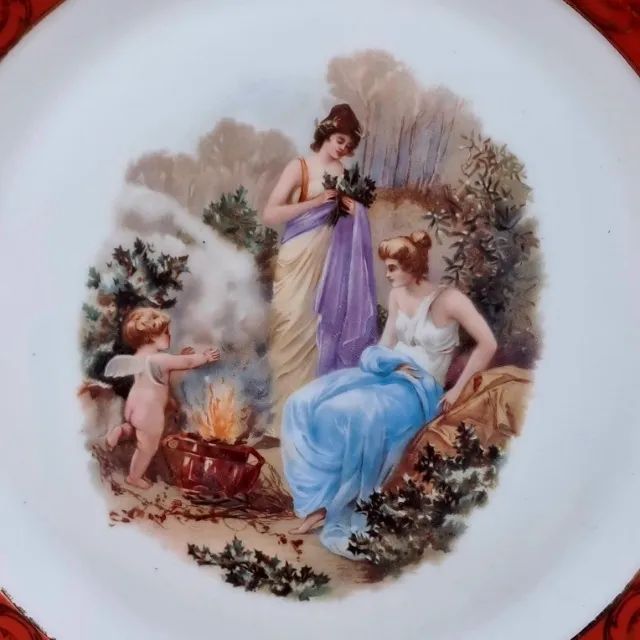 Prato Decorativo - Porcelana Alemã - Bavária - Peça Rara! R$ 370,00 - Foto 2