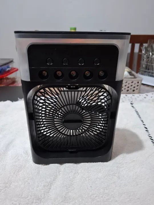 Ventilador e umidificador portátil usb Novo lacrado  - Foto 4