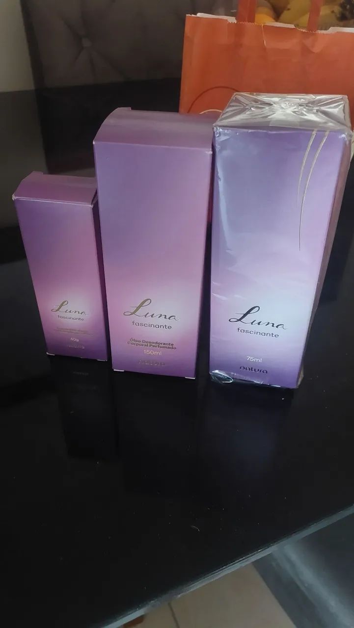 Perfume Luna Fascinante + creme de maos Natura - Foto 2