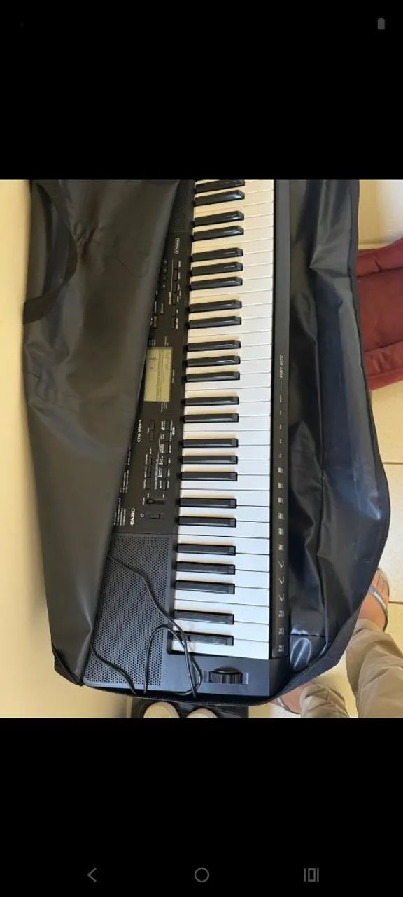 Vendo Teclado Completo com Teclas Sensitivas 