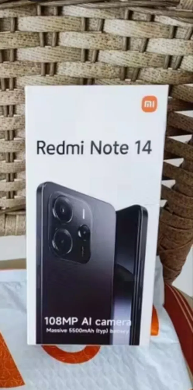 Lançamento xiaomi redmi note 14!na caixa zero lacrado#1.350 Reais #0