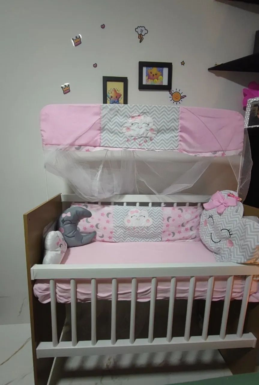 Mini Berço Completo64573994617986120