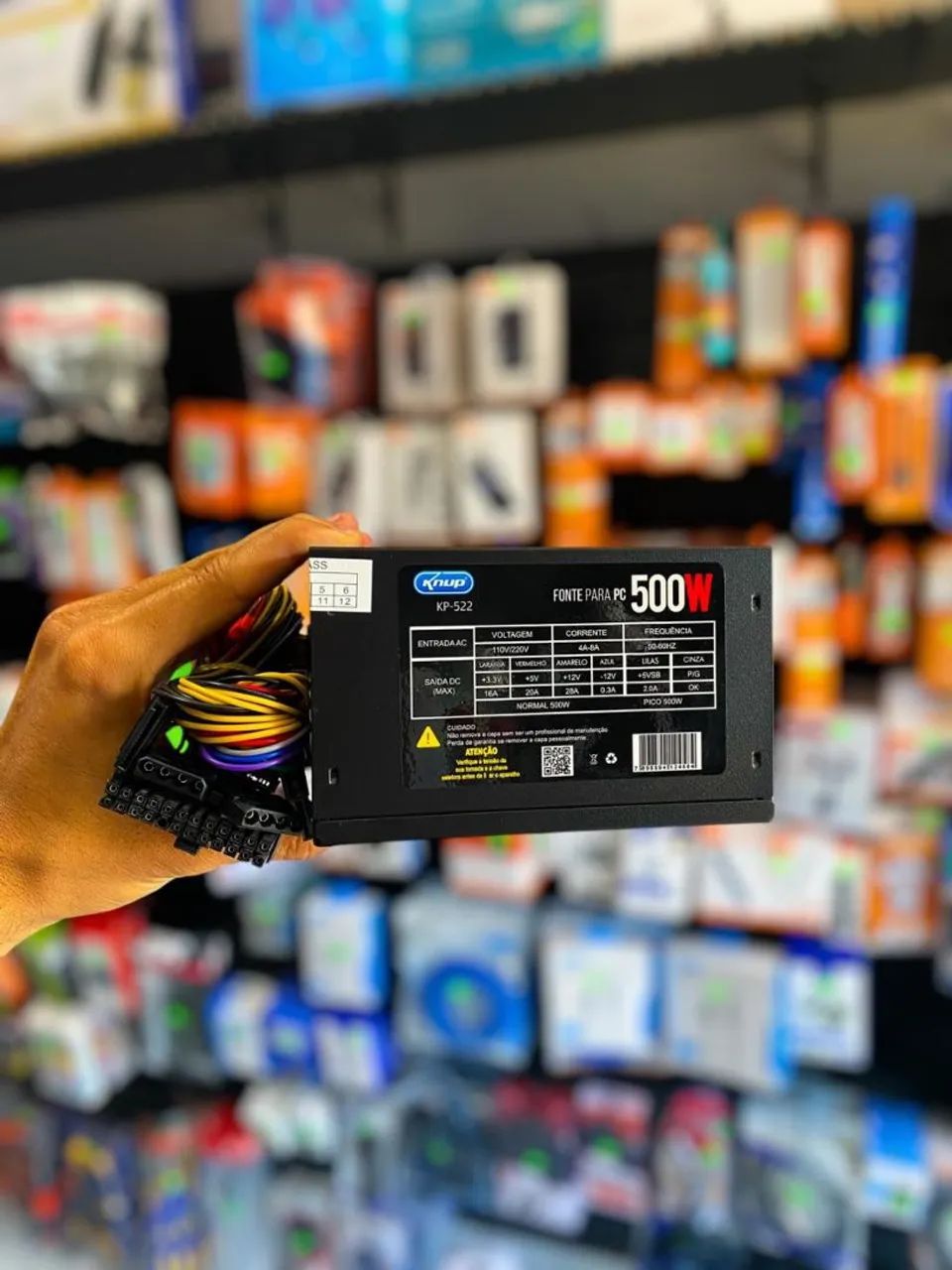 FONTE PARA PC KNUP KP-522 500W - Foto 3