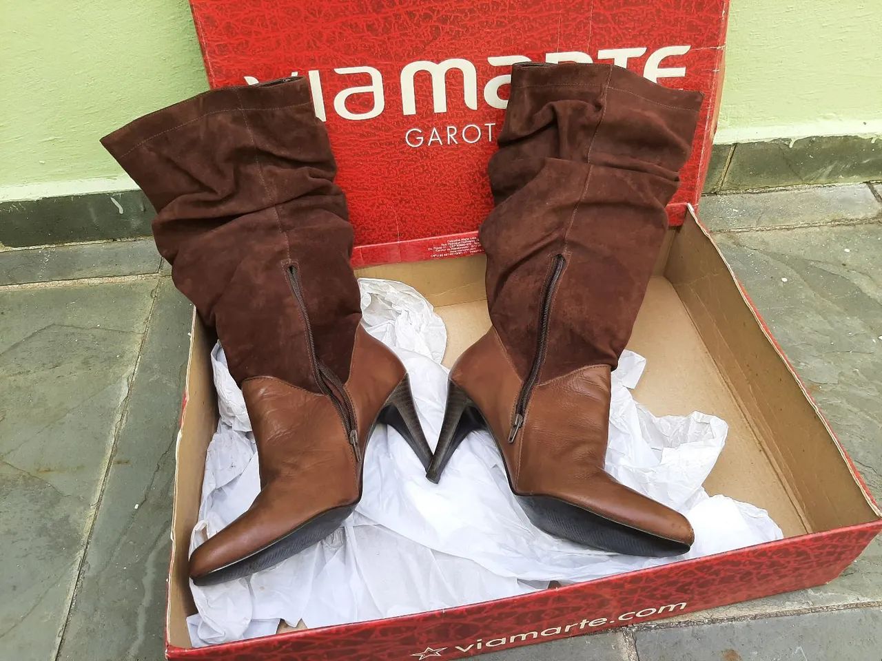 Botas Via Marte Garotas do Brasil - Foto 3