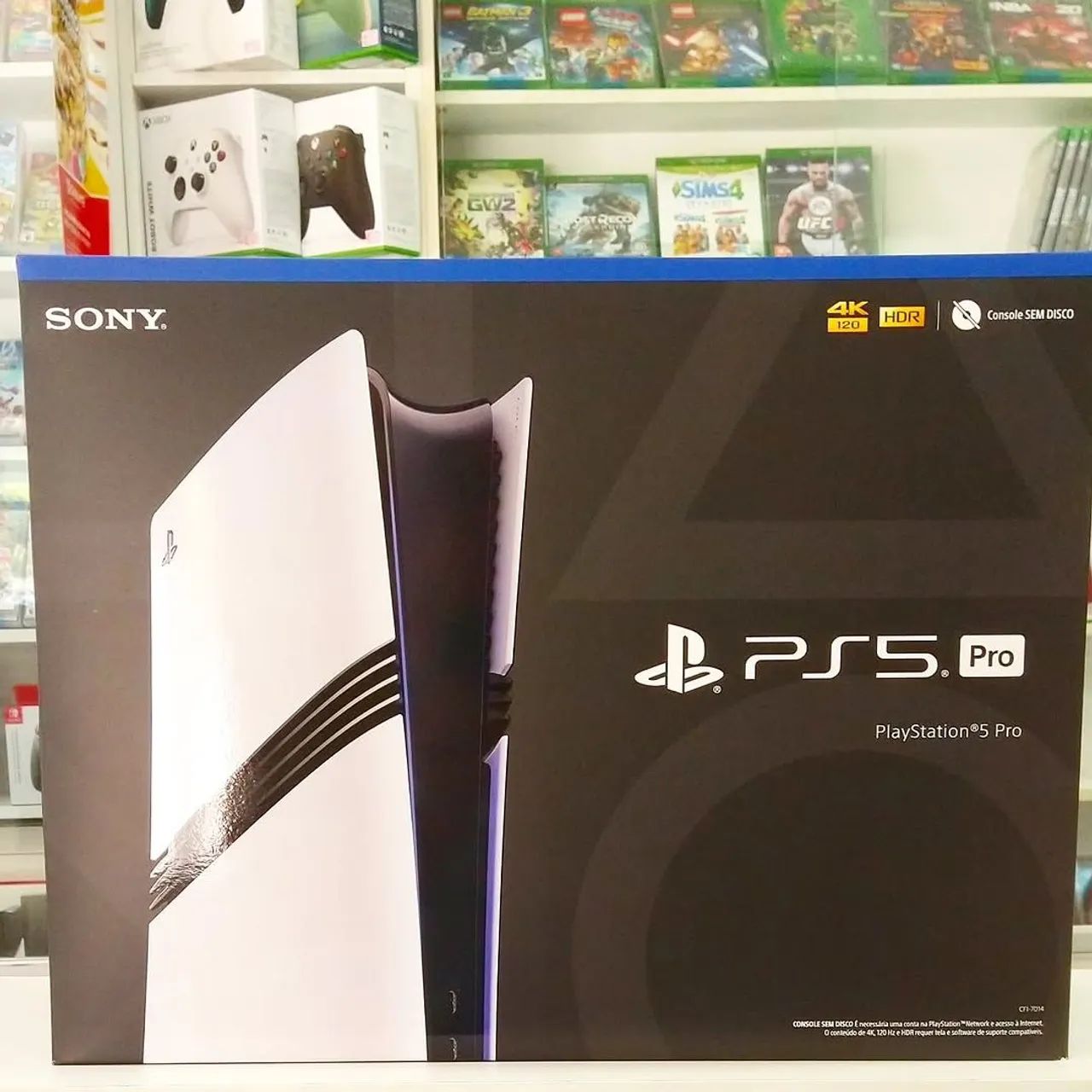 Console disponível PS5 pro 2tb, lacrado 