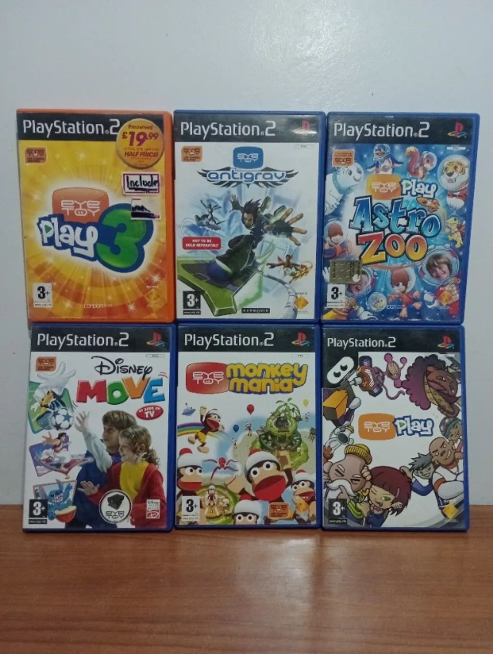 Jogos Play 2 Coleção EYE Original