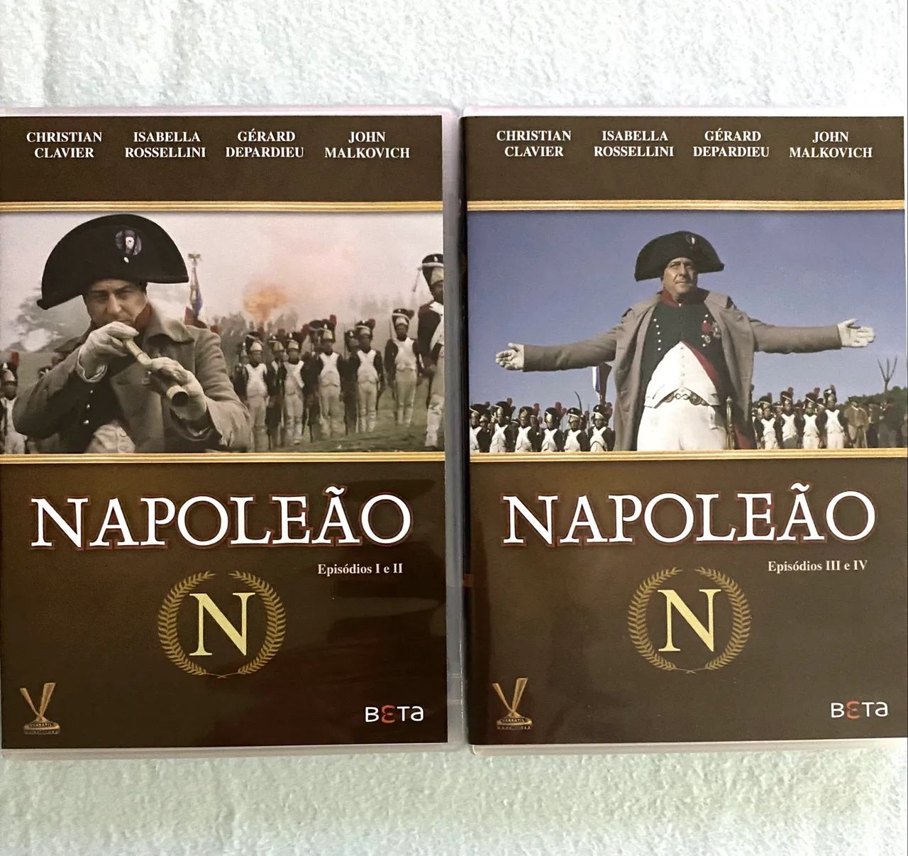 DVD Duplo Versátil: Napoleão (Com Gérard Depardieu-Christian