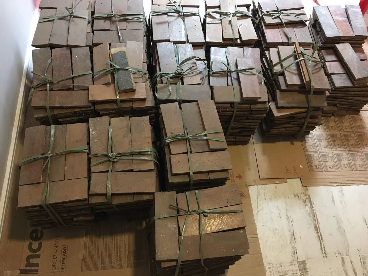 Taco ipê 7x21 revestimento madeira demolição 