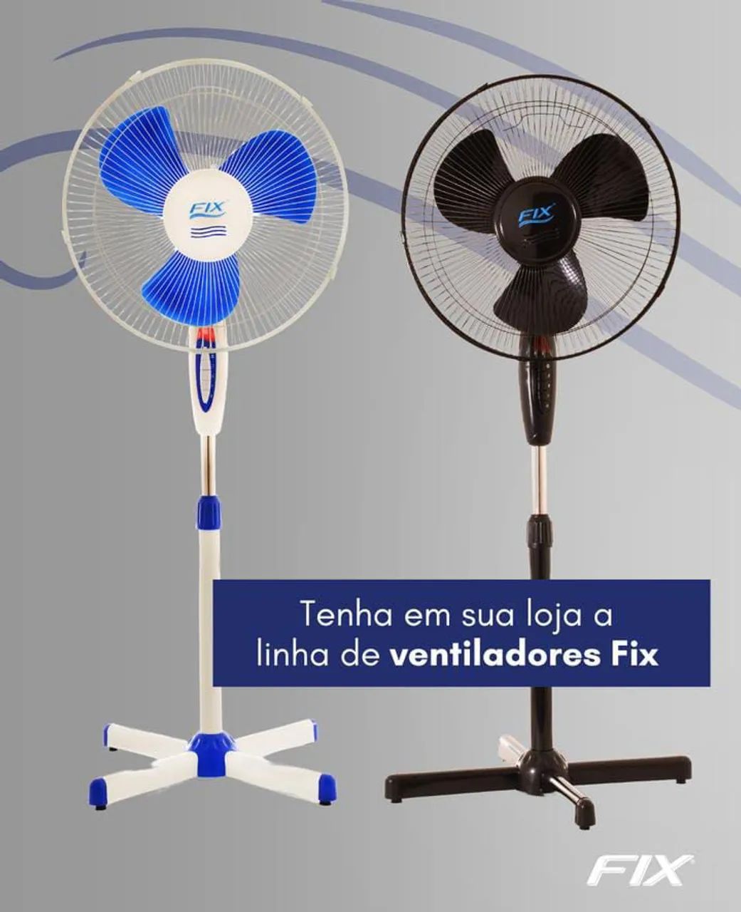 Ventilador de Coluna 40 cm 45w 220v FIX