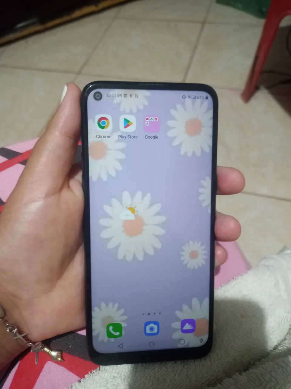VENDO LG K61 SEMINOVO 250 PRA VENDER LOGO