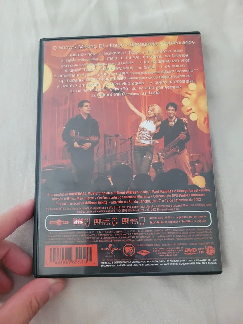 DVD Kid Abelha Acústico MTV - Foto 2
