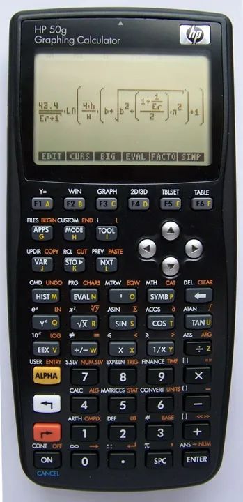 Calculadora hp 50g