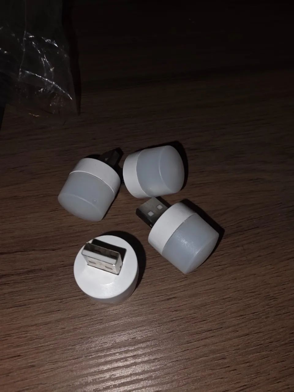 Mini Luminária USB - 4 unidades