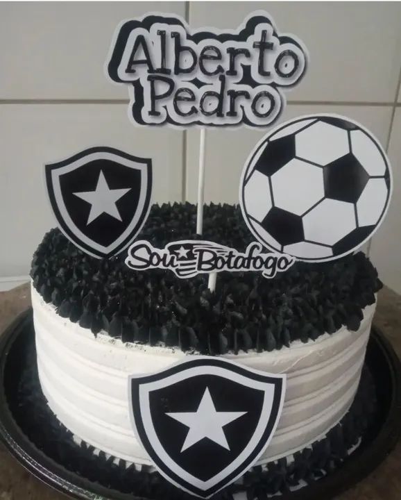 Bolo de aniversário times de futebol  - Foto 4