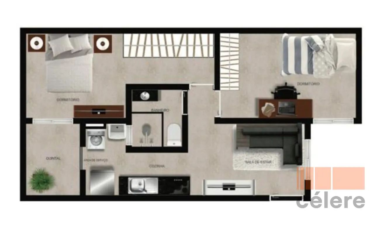 Apartamento com 2 dormitórios à venda, 42 m² por R$ 301.550,00 - Água Rasa - São Paulo/SP - Foto 4
