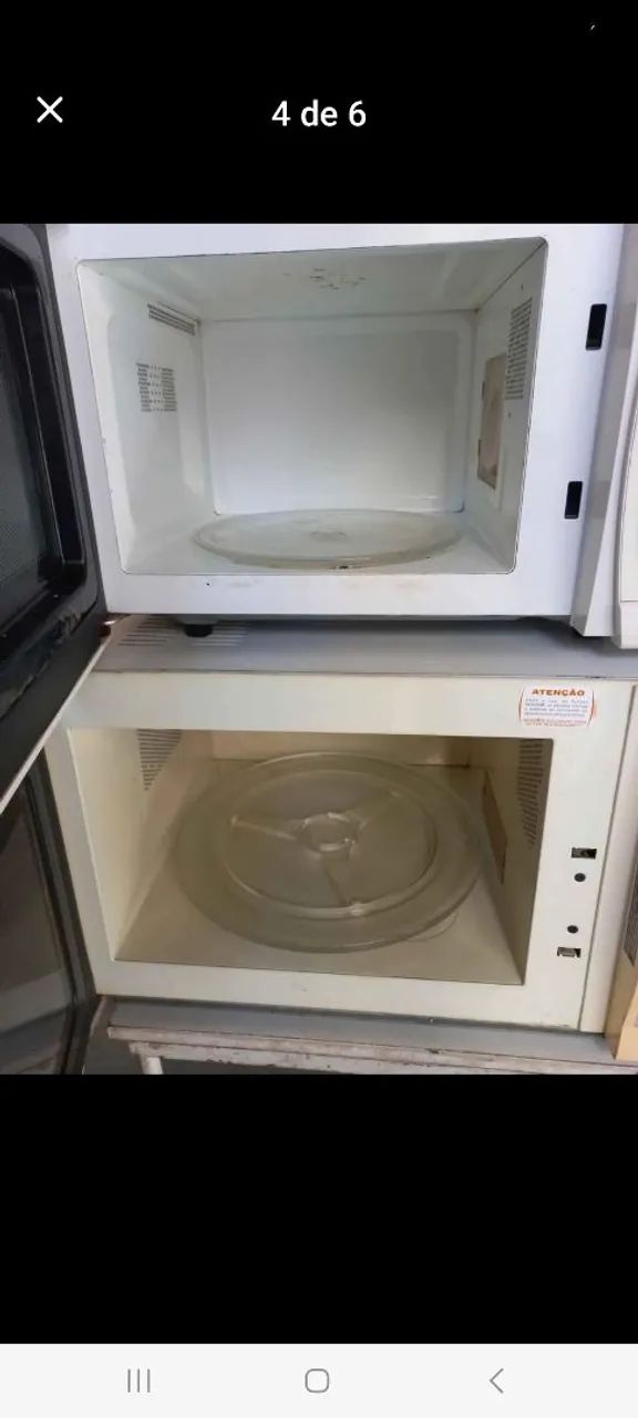 2 microondas Eletrolux 18 L Continental 27 L  com defeito  - Foto 5
