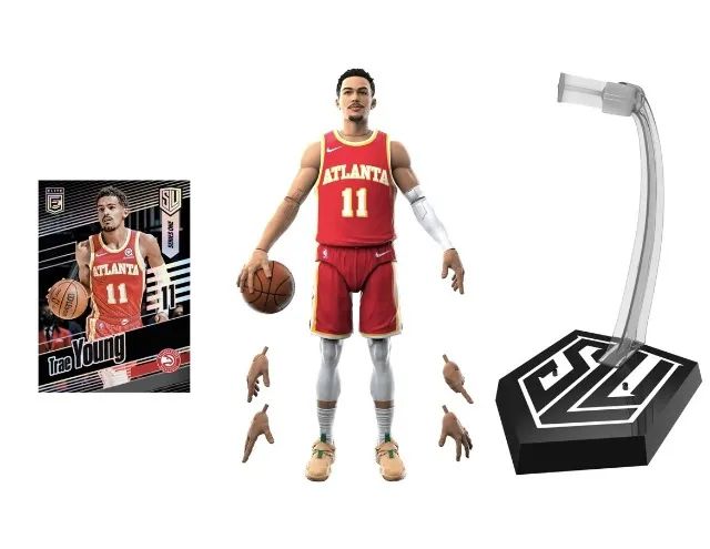 Trae Young Hasbro Starting Lineup Series NBA Action figure - Foto 2