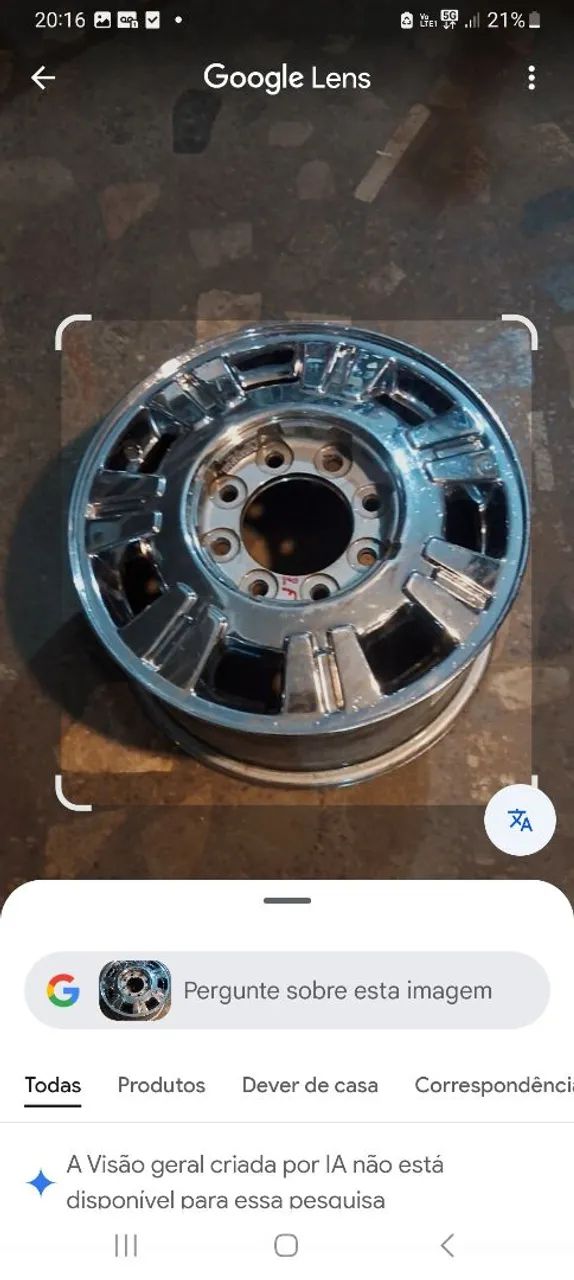Roda de liga leve Cadilac Deville só uma - Foto 2