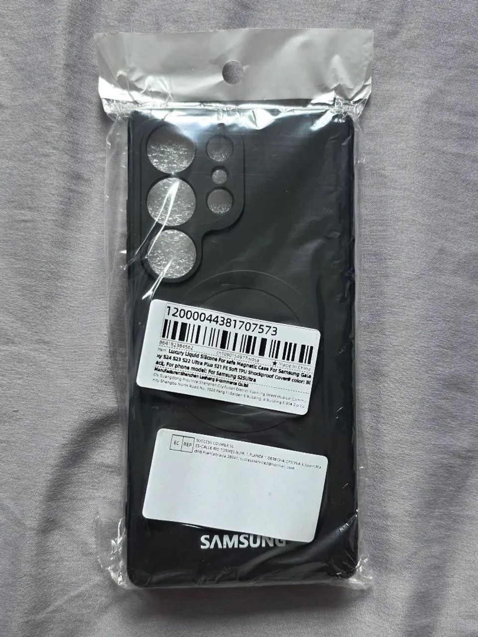 Capa de Silicone Magnética Samsung Galaxy S23 Ultra
