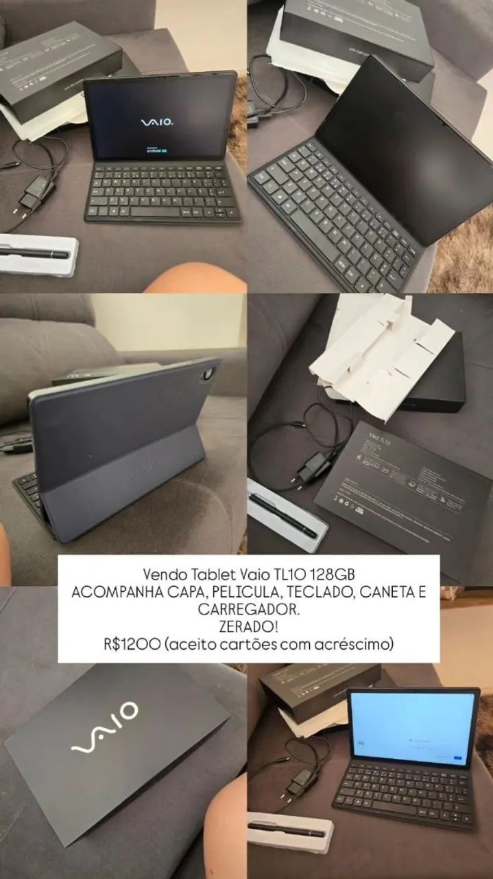 Tablet Vaio TL10 128GB - ZERADO!